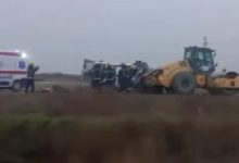 Kombi udario u radni valjak