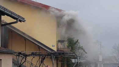 Požar na kući u Banjaluci